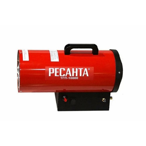 Тепловые пушки Ресанта ТГП-10000 67/1/20 Тепловая газовая пушка { Мощность 10кВт, 300м.куб/ч, 0,7 бар, расход 0,86кг/час }